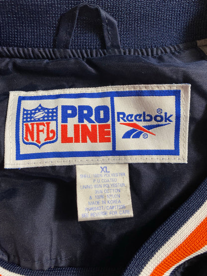 Vintage REEBOK x BRONCOS Size XL NFL Nylon Jacket / K5966