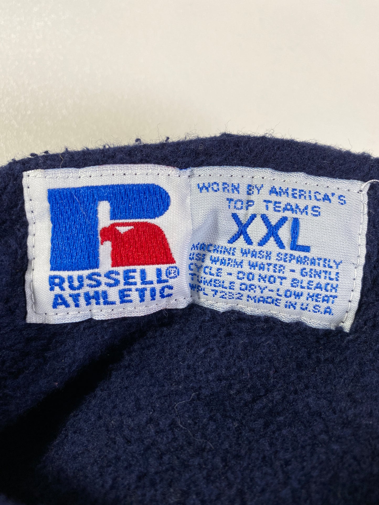 90's RUSSELL x PENN STATE Made in USA Size XXL Vintage College Heavy Weight Hoodie Sweat-Shirt / A6281