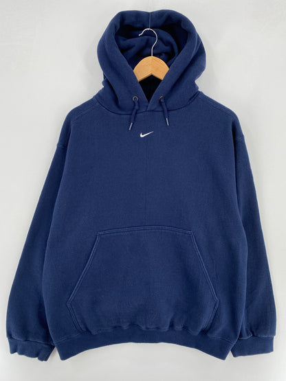 90’s NIKE CENTER SWOOSH Size L Vintage Hoodie Sweat-Shirt / E1051