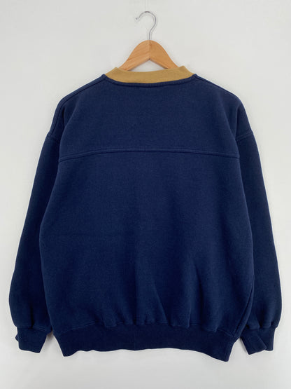 90's NOTRE DAME Size L Vintage College Sweat-Shirt / A6236