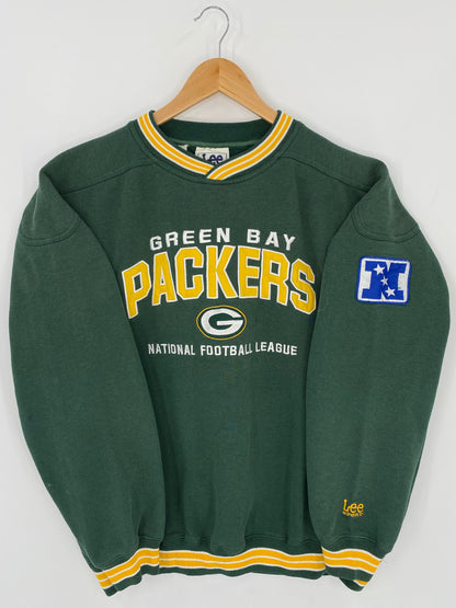Vintage GREEN BAY PACKERS Size XL Vintage NFL Sweat - Shirt/ K5795