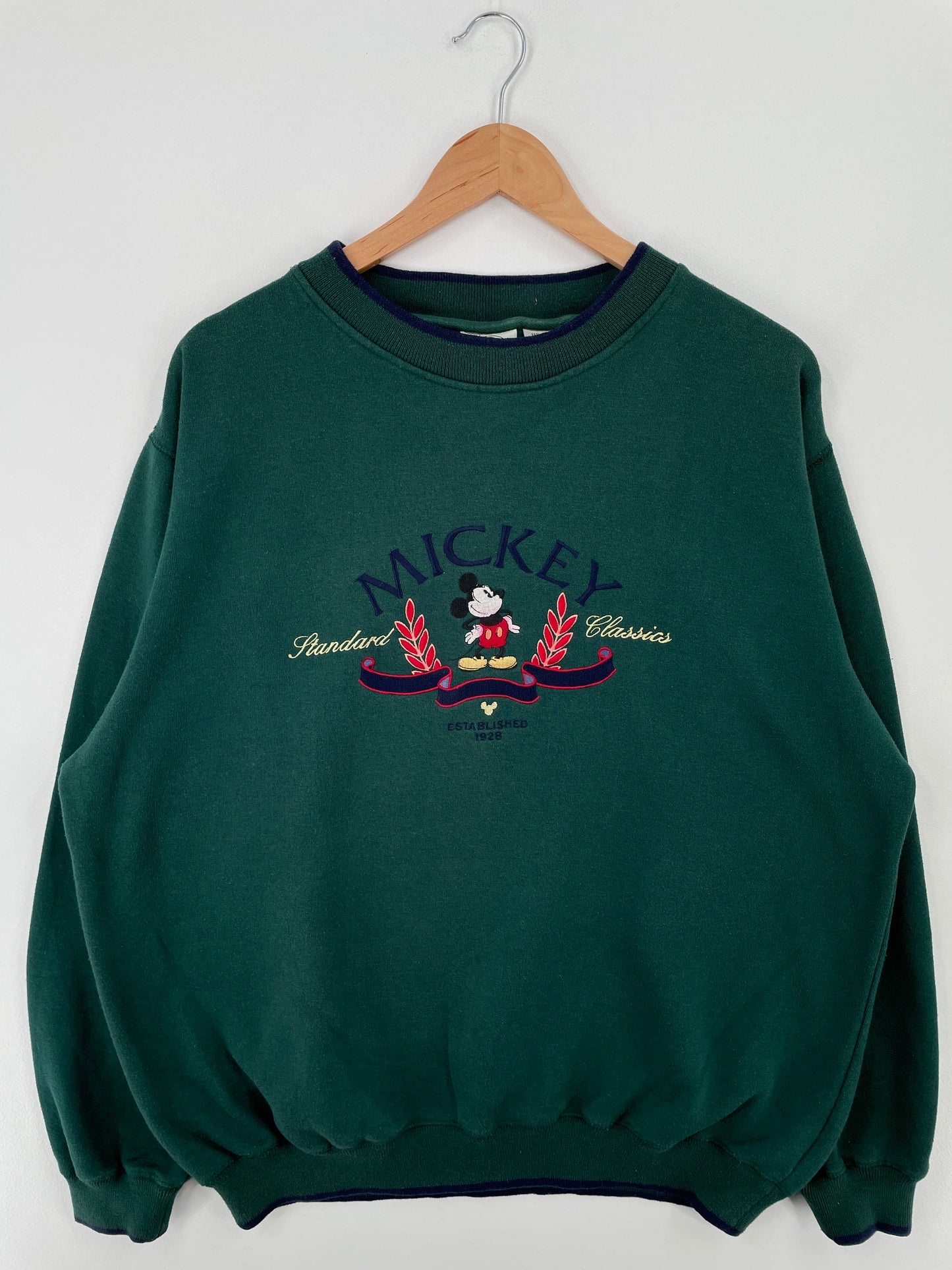 90's DISNEY MICKEY Size XL Vintage Sweat-shirt / A9171