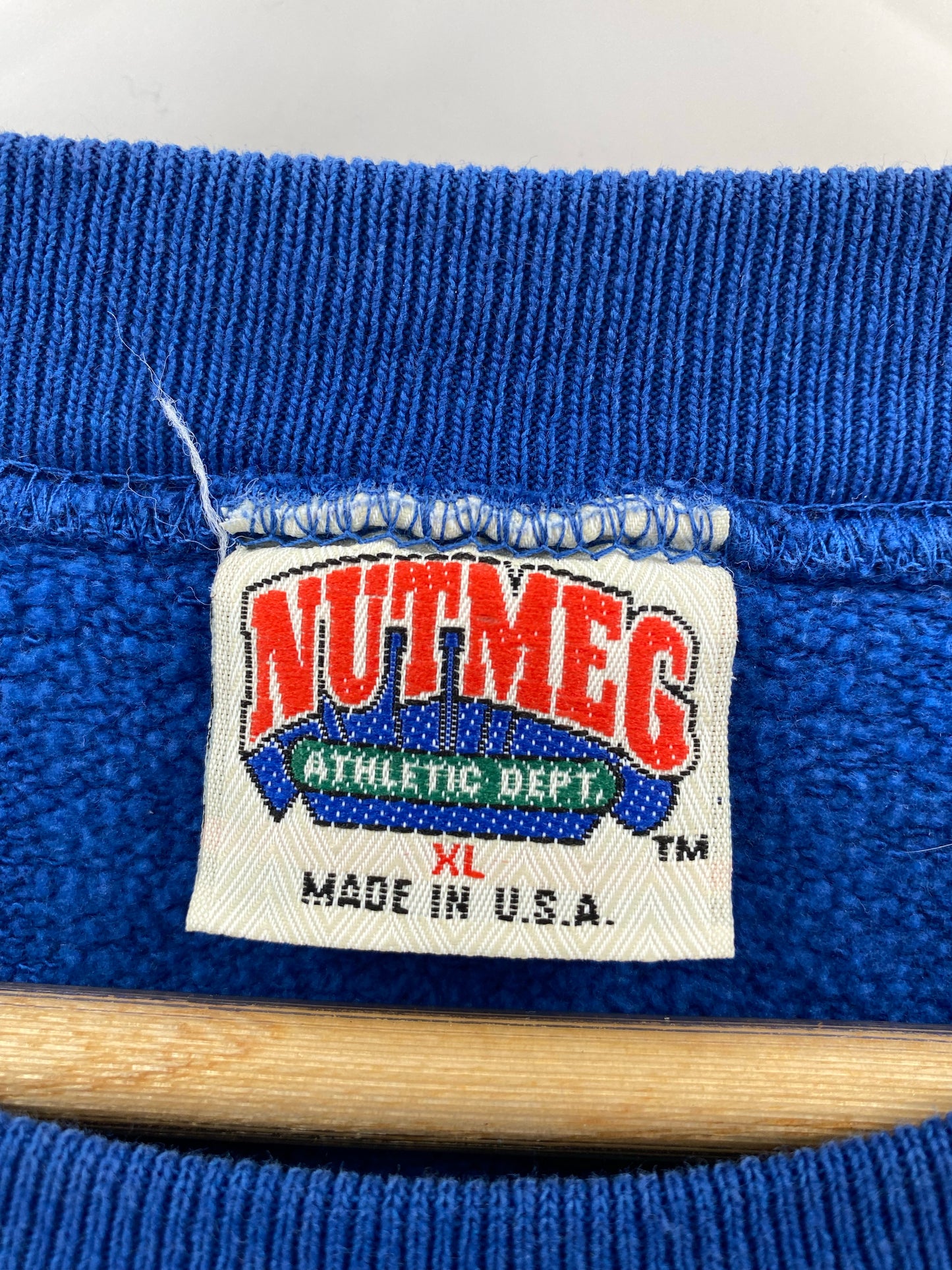 1990 NEW YORK GIANTS Made in USA Size XL Vintage NFL Sweat-shirt / K5135