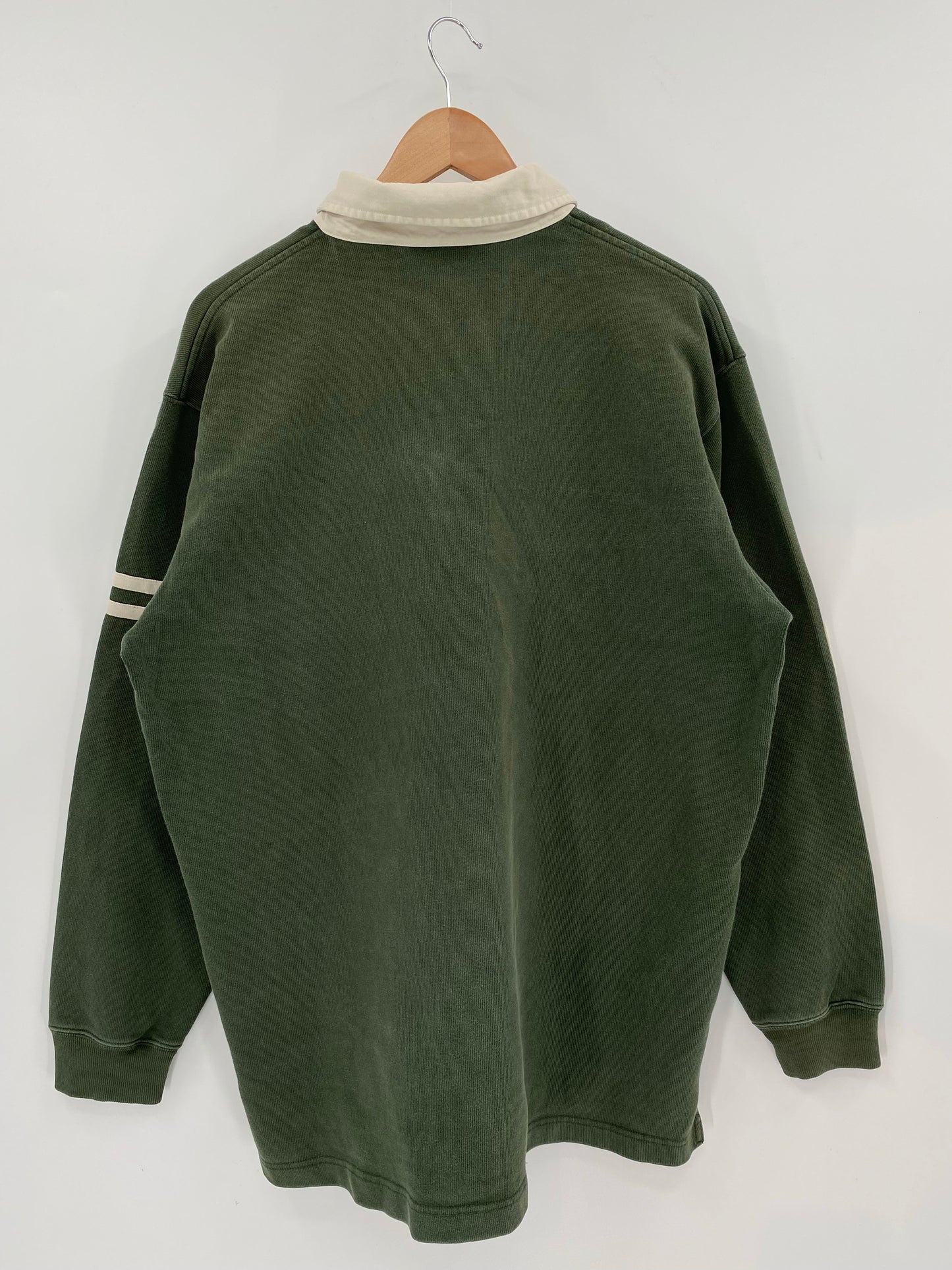 Vintage POLO JEANS RALPH LAUREN Size L Rugby-Shirt / k6946