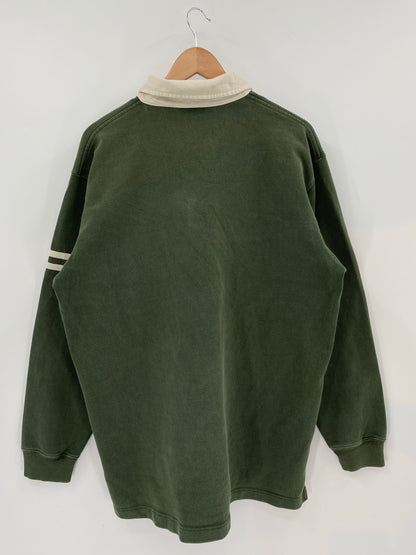 Vintage POLO JEANS RALPH LAUREN Size L Rugby-Shirt / k6946