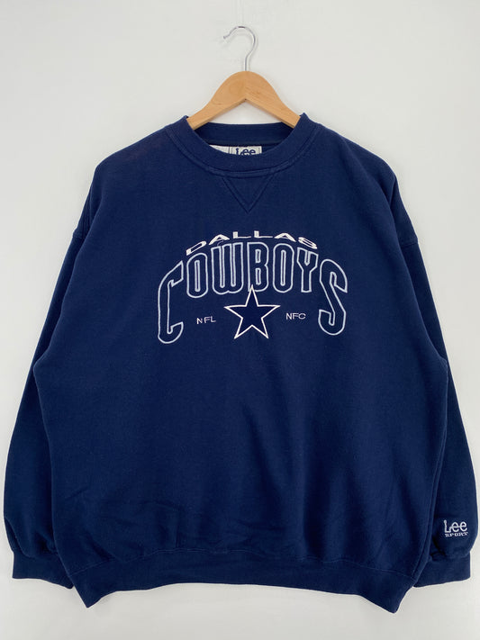 90's DALLAS COWBOYS Size XL Vintage NFL Sweat-Shirt / A4551