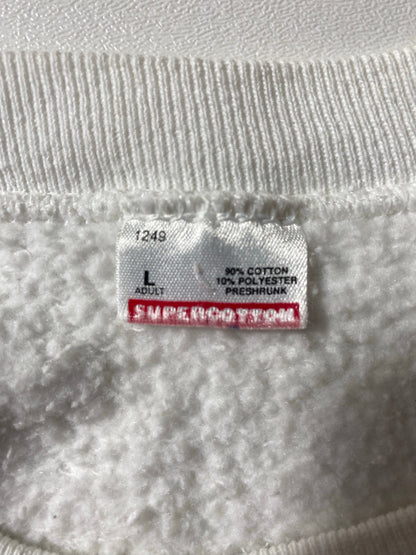 90's TEAM BOSTON Size L Vintage NFL Sweat-Shirt / E486