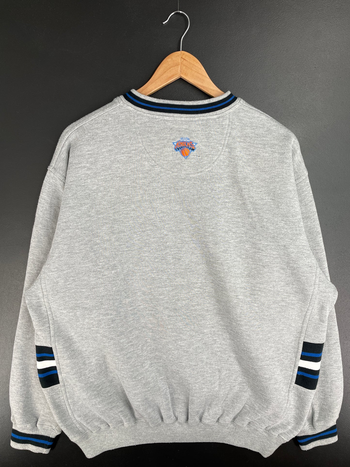 90's NEW YORK KNICKS Size L Vintage NBA Sweat-Shirt / E1478S