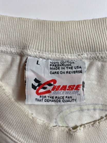 1997 DU PONT NASCAR  Made in USA Size L Vintage Racing T-shirt / 9455