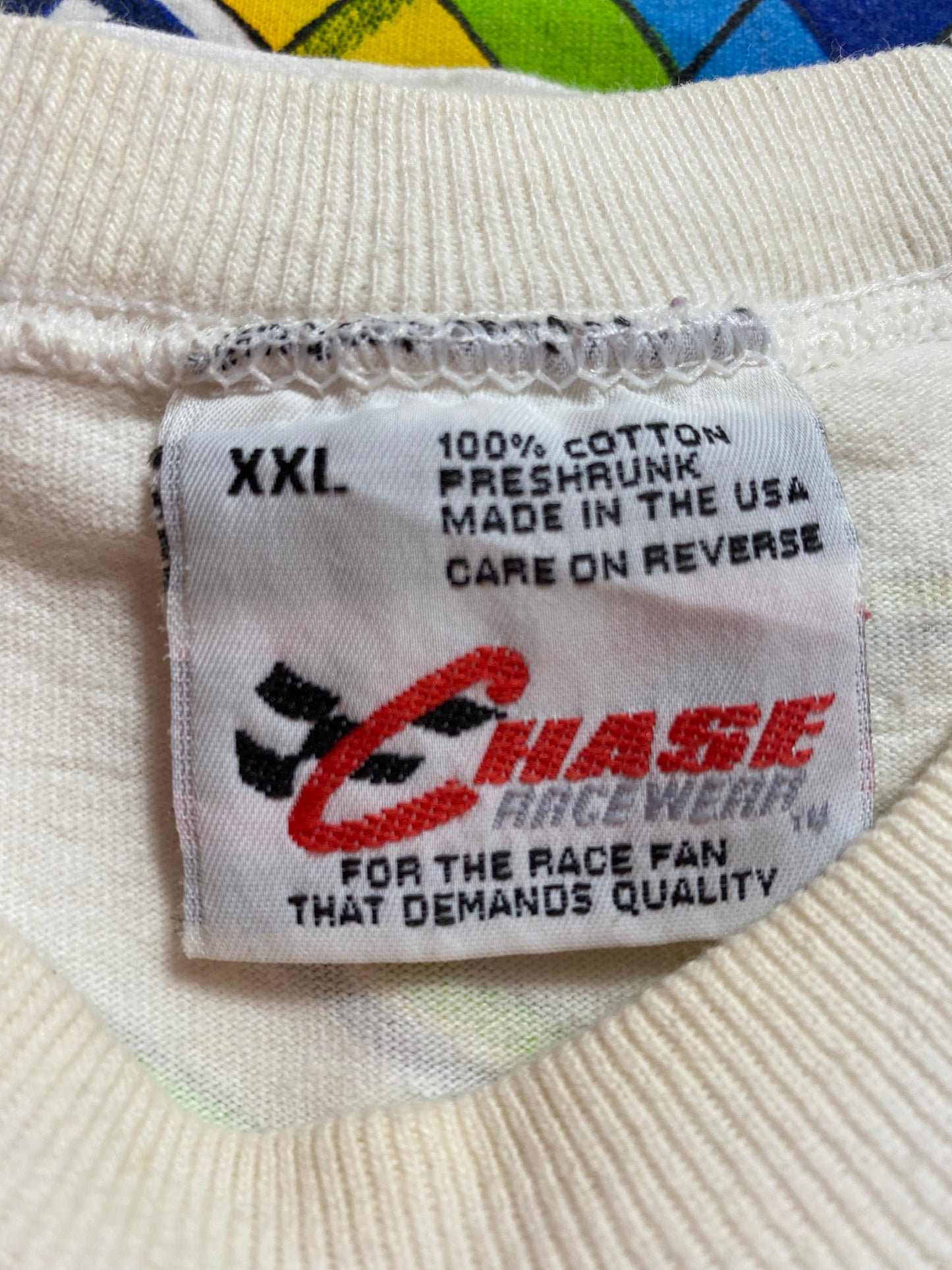 1997 DU PONT NASCAR  Made in USA Size XXL Vintage Racing T-shirt / 9655