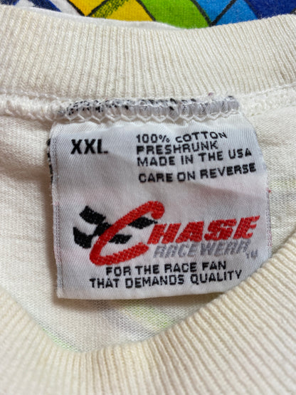1997 DU PONT NASCAR  Made in USA Size XXL Vintage Racing T-shirt / 9655