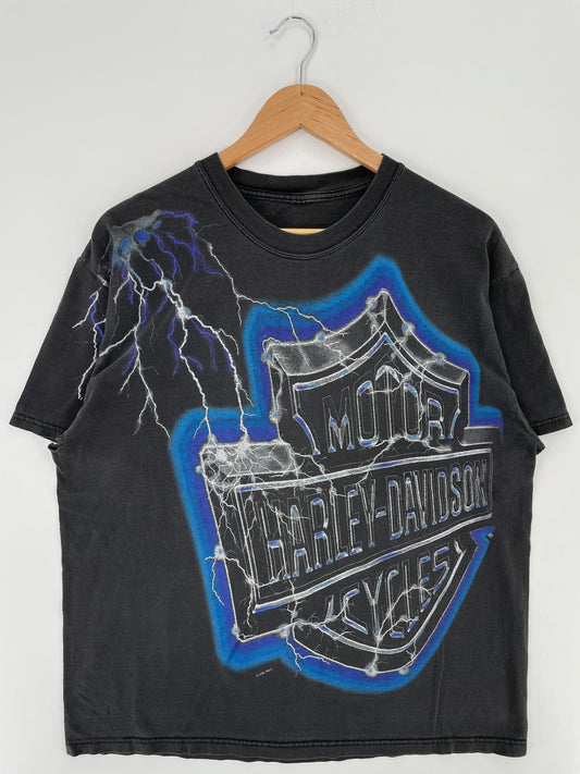 1999 HARLEY DAVIDSON x ALLEJO CALIFORNIA Size No Tag(Approx.L) Vintage T-Shirt / A3429