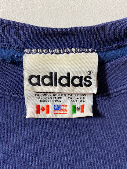 90’s ADIDAS Made in USA Size XL Vintage Sweat-shirt / E165