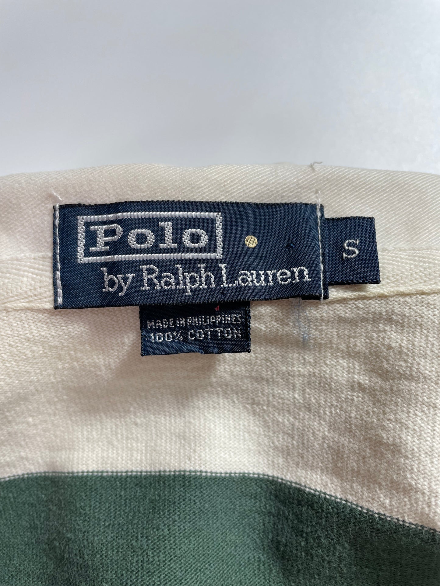 90's POLO RALPH LAUREN Size L Vintage Rugby shirt / A1988