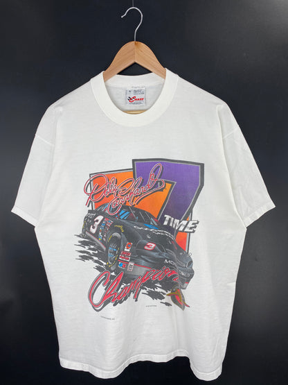 1997 NASCAR DALE EARNHARDT Made in USA Size XL Vintage Racing T-Shirts / K9815