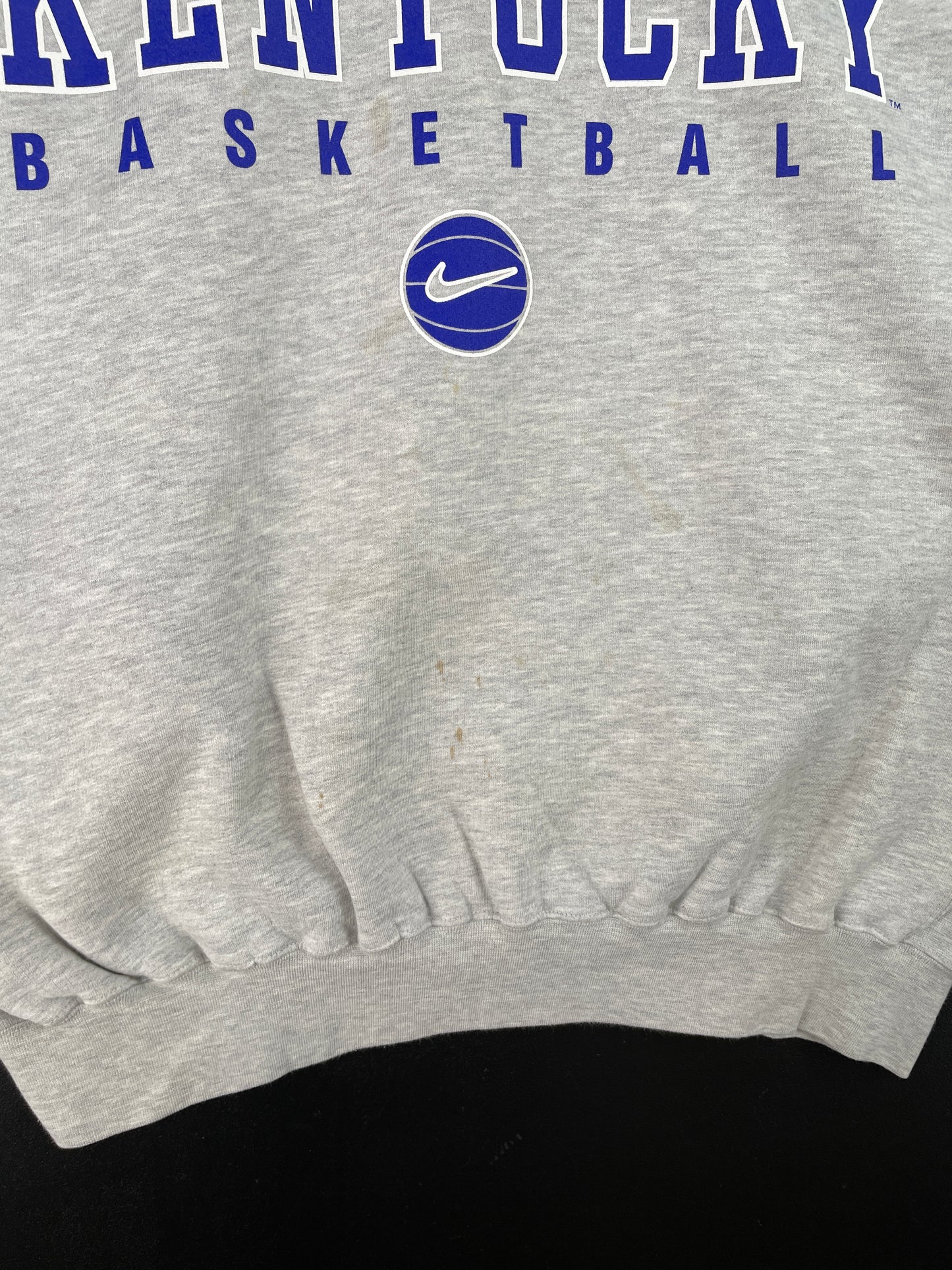 90's NIKE x KENTUCKY Size L College Vintage Sweat-Shirt / A9211