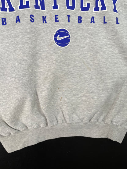 90's NIKE x KENTUCKY Size L College Vintage Sweat-Shirt / A9211