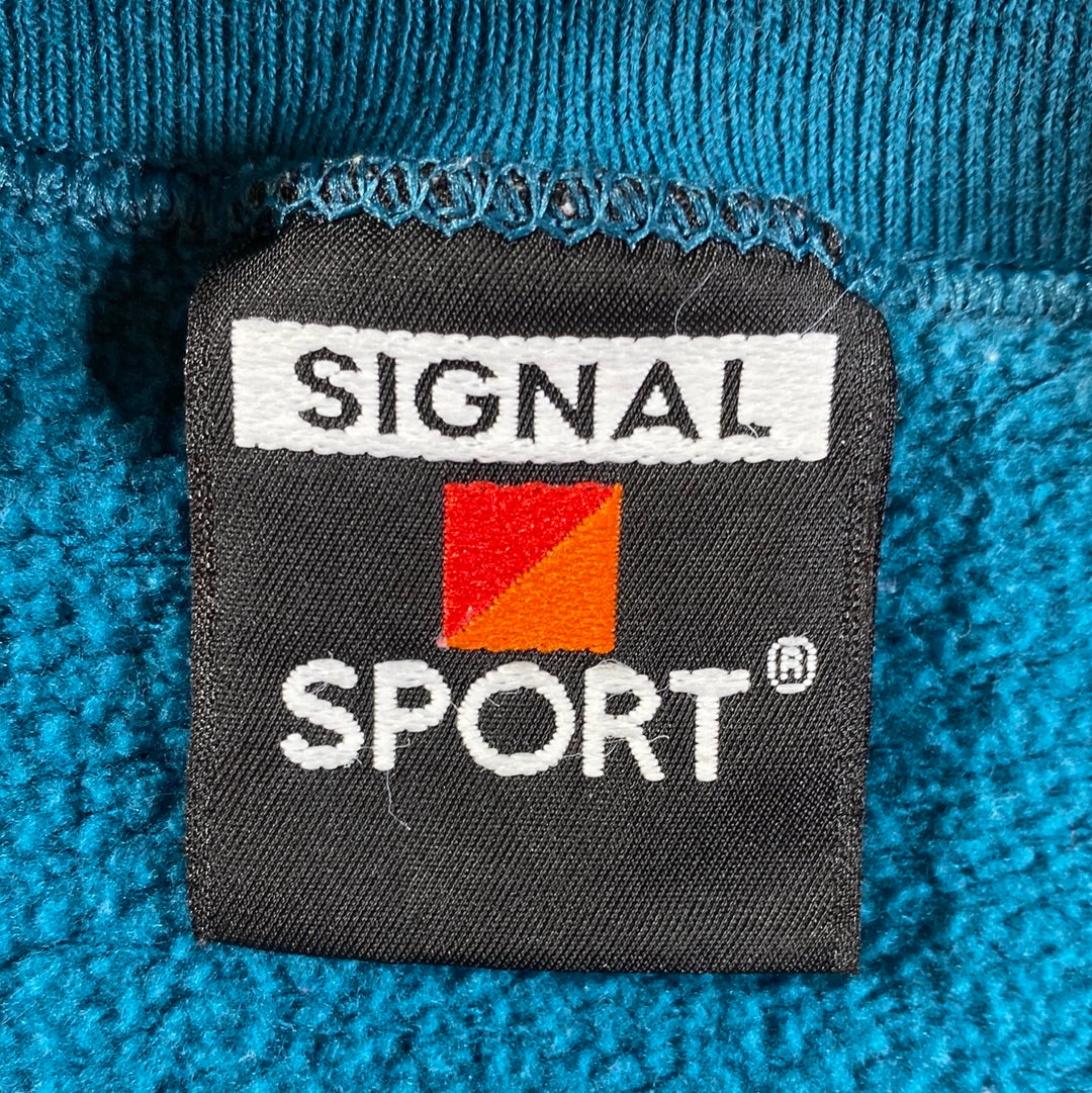 90's WOLF Approx. Size L/XL Vintage Animal Sweat-Shirt / E5150S