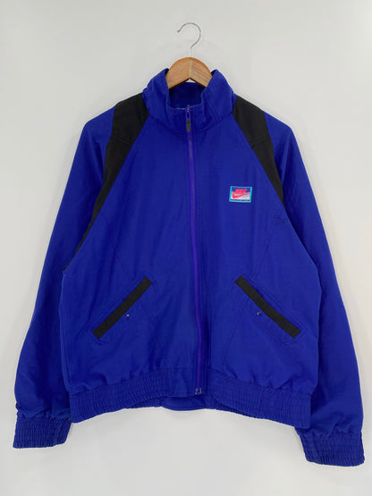 90’s NIKE CHALLENGE Size Approx. L Vintage Zip-up Nylon Jacket / K9162