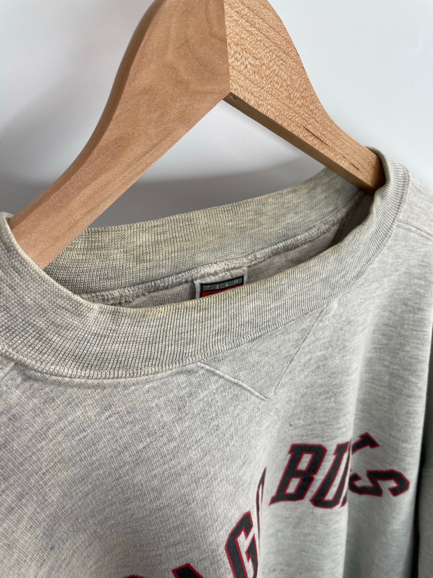 90's NIKE CHICAGO BULLS Size XL Vintage NBA Sweat shirt / K7001