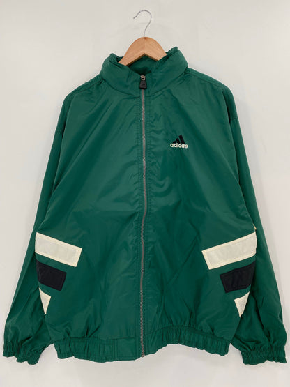 .90's ADIDAS Size L Vintage Nylon Jacket / A7020