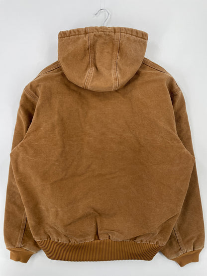 Vintage CARHARTT Size L Hoodie Duck Jacket / A8990