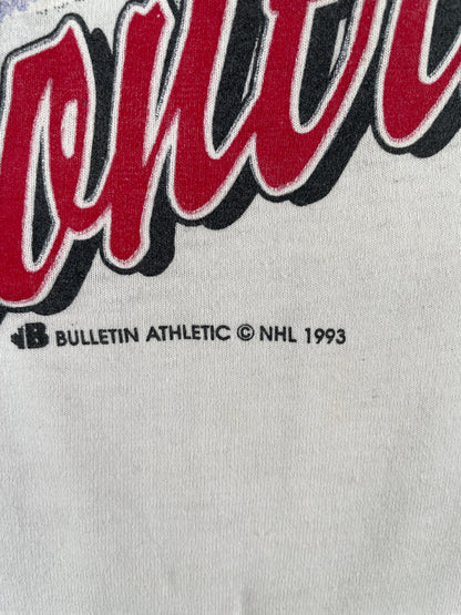 1993 MONTREAL CANADIANS Size Approx. XXL Vintage NHL T-shirt / E6624T