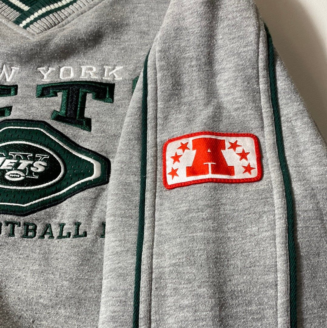 90's NEW YORK JETS Size XL Vintage NFL Sweat-shirt / K6630