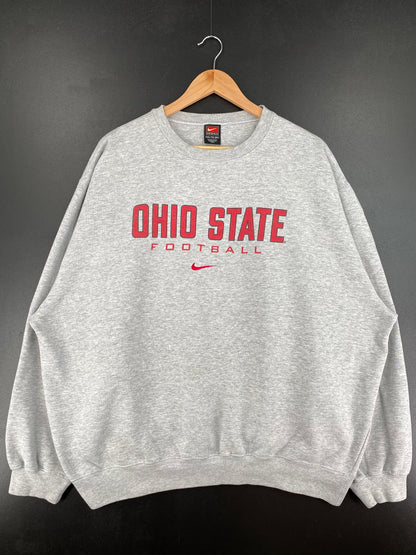 00' NIKE OHIO STATE Size XXL Vintage College Sweat-Shirt / A2769