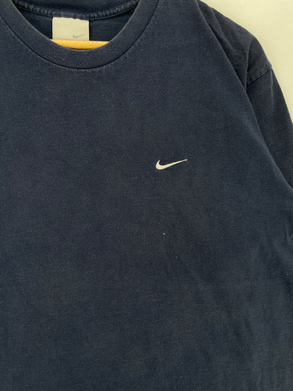 00' NIKE MINI SWOOSH Size L Vintage T-Shirt / E4453T