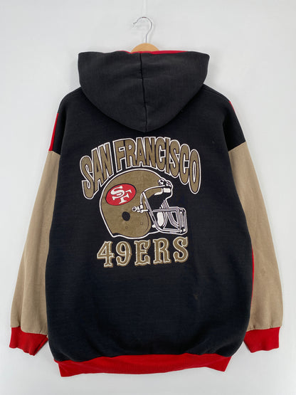 90’s SAN FRANCISCO 49ERS Size Approx.XL Vintage NFL Hoodie Sweat Shirt / E1632S