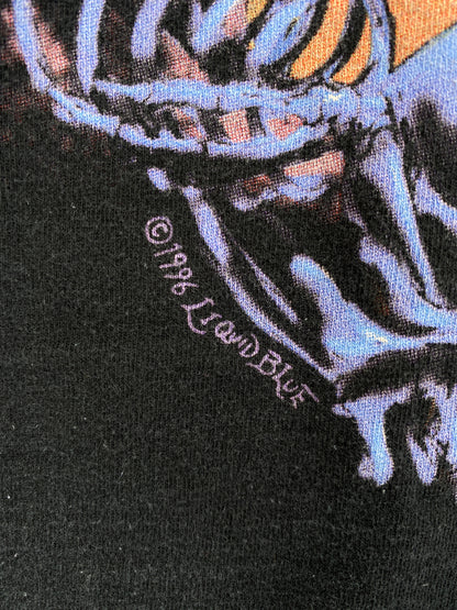 Vintage LIQUID BLUE (No tag) Approx. Size XL Vintage T-shirt / E955