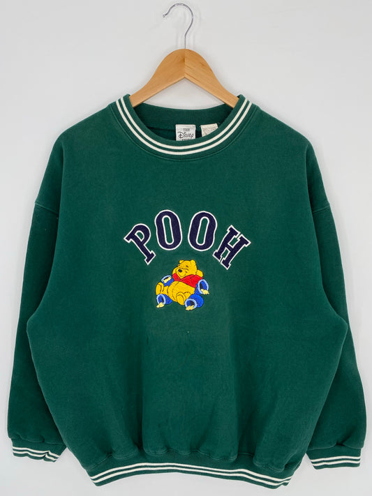 00' DISNEY POOH Size XL Vintage Sweat-shirt / K7466