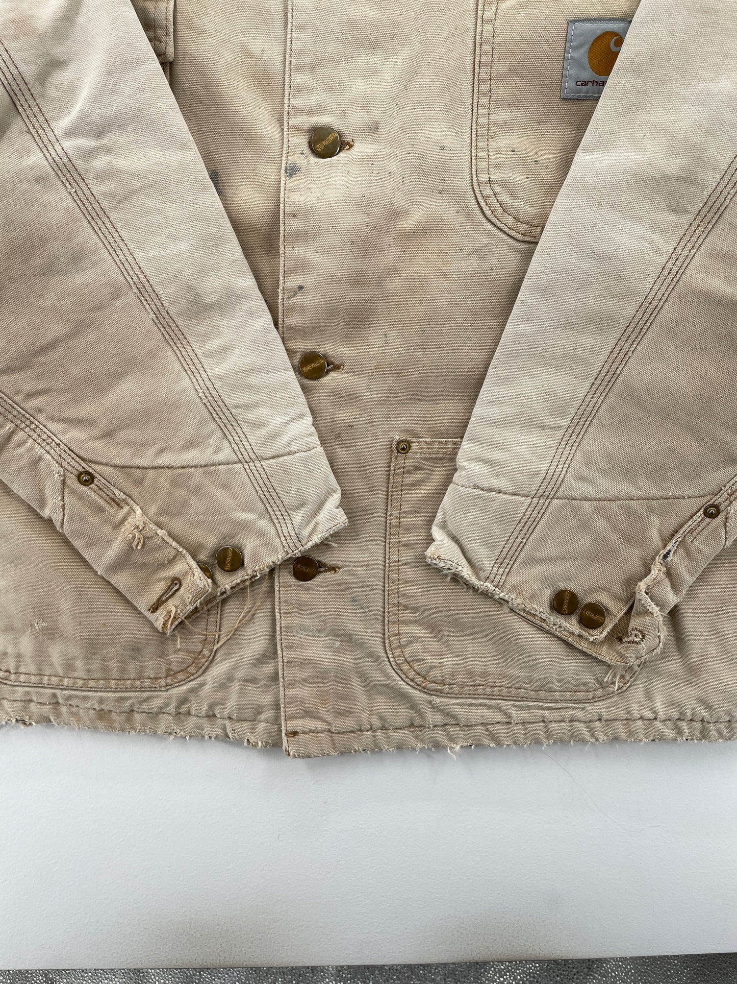 Vintage CARHARTT Size Approx.L Duck Jacket / A7088