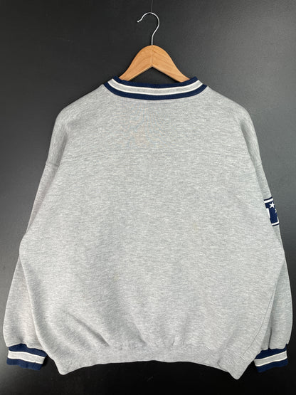 90's DALLAS COWBOYS Size XL Vintage NFL Sweat-Shirt / A9615