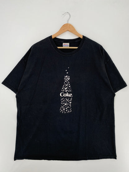 00' COCA COLA Size XXL Vintage T-Shirt / A4611