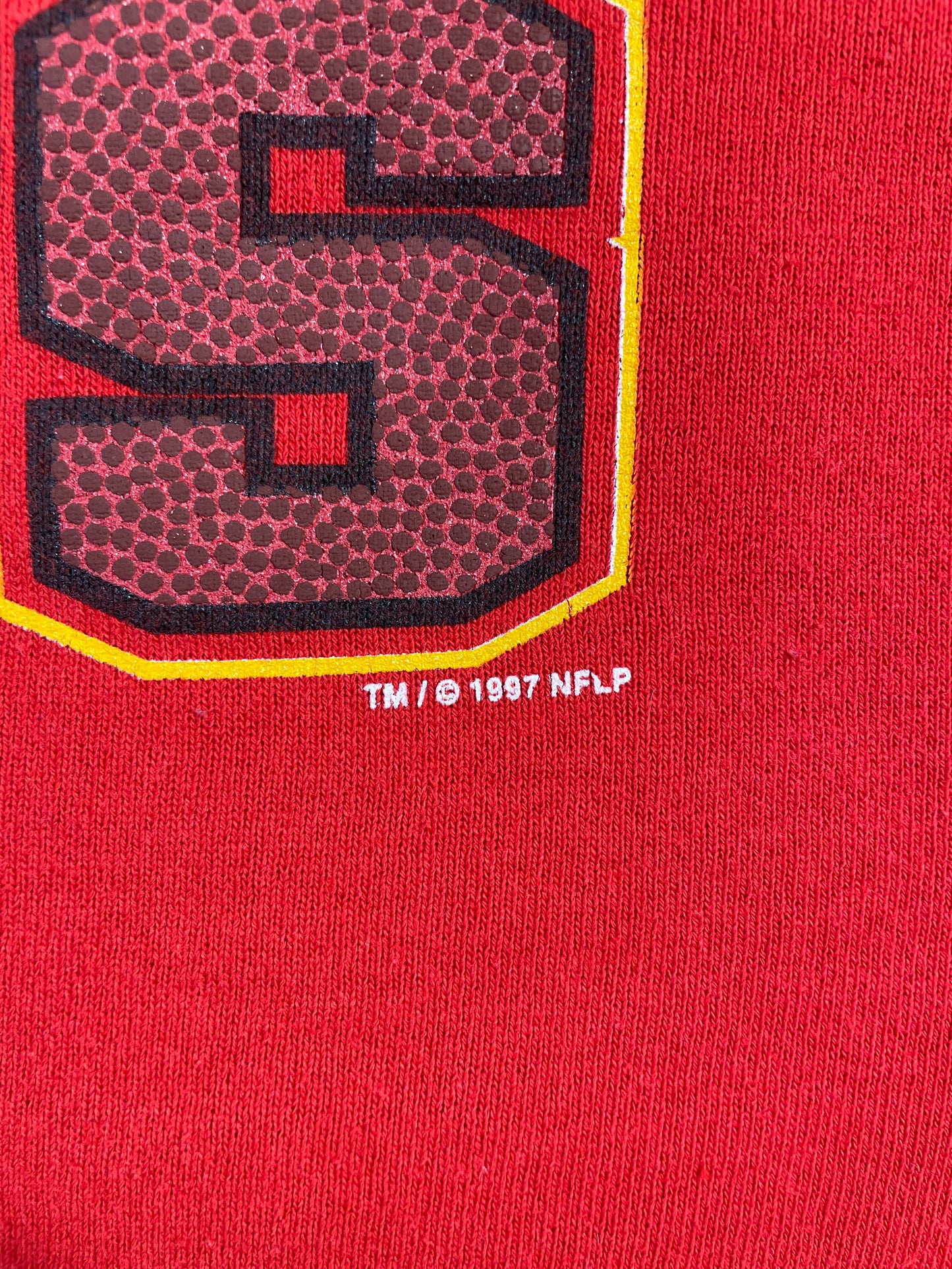 1997 KANSAS CITY CHIEFS Made in USA Size XL Vintage NFL Sweat-Shirt / A8825