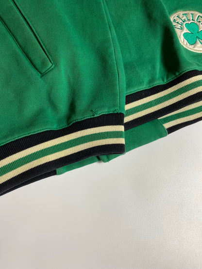 Vintage BOSTON CELTICS Size XL Vintage NBA Hoodie Sweat Outerwear / K8968