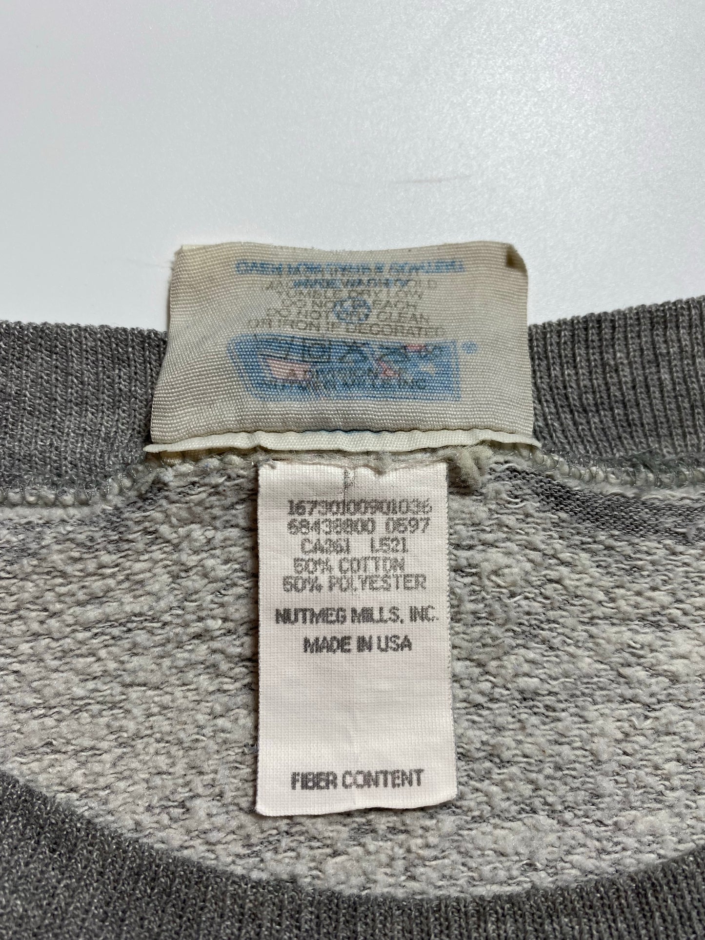 1997 OAKLAND RAIDERS Made in USA Size XL Vintage NFL Sweat-Shirt/ K8077