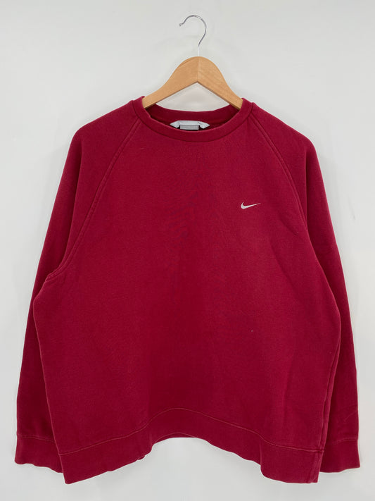 00' NIKE MINI SWOOSH Size L Vintage Sweat-shirt / K7173