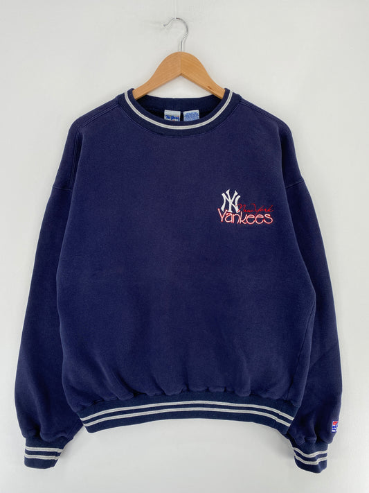 90’s NEW YORK YANKEES Size XL Vintage MLB Sweat-shirt / E5561S