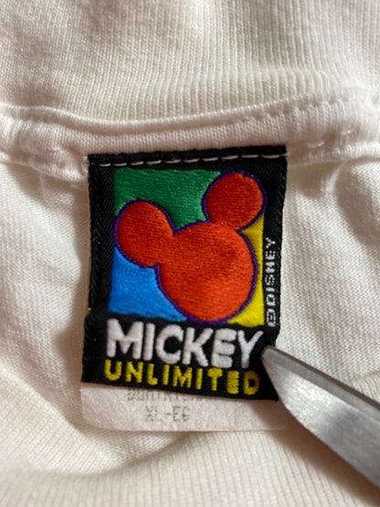 90's DISNEY MICKEY BASKET BALL Size XL Vintage Sweat-Shirts / A231