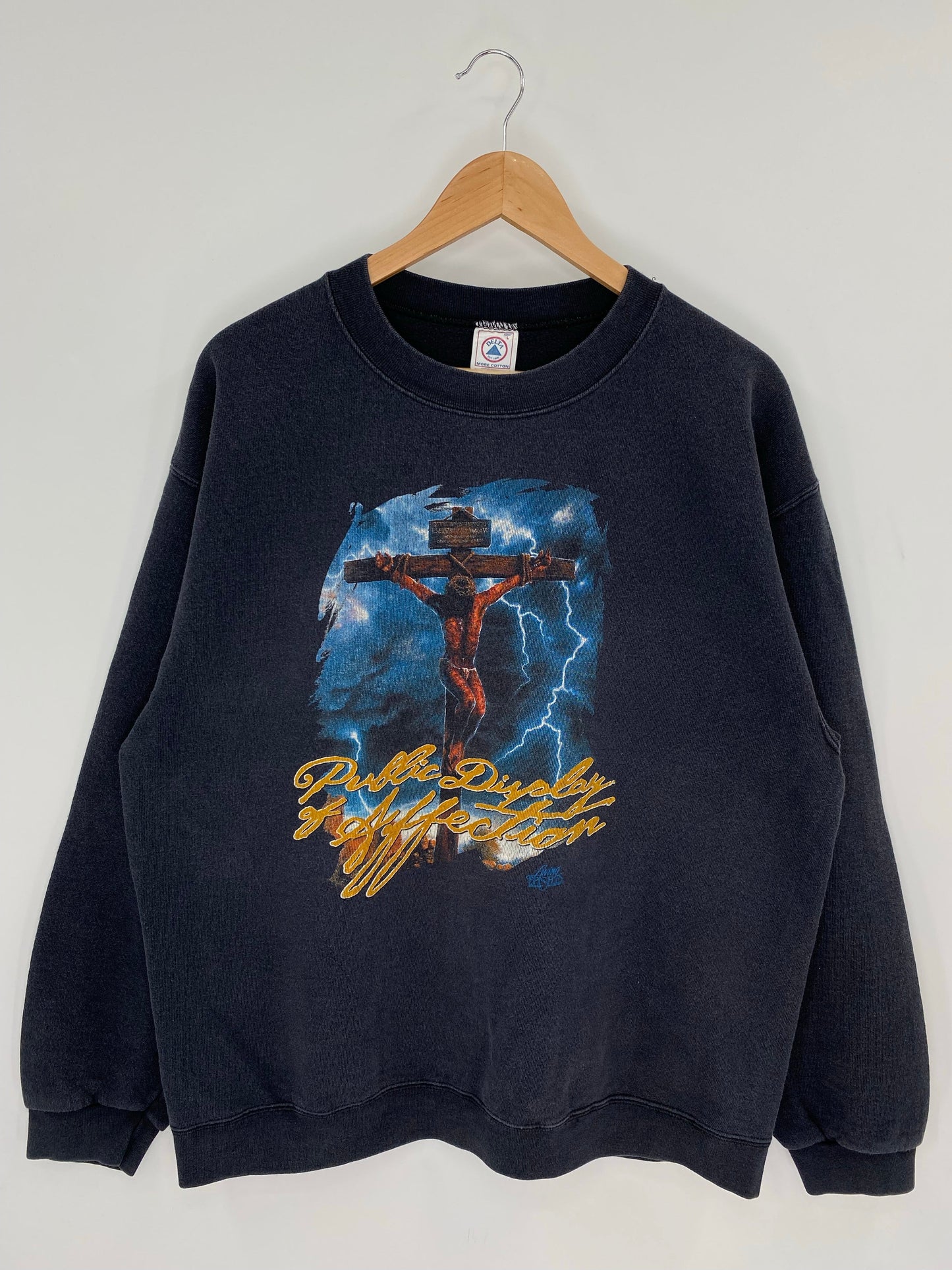 90's PUBLIC DISPLAY OF AFFECTION Size L Vintage Sweat-Shirt / E120