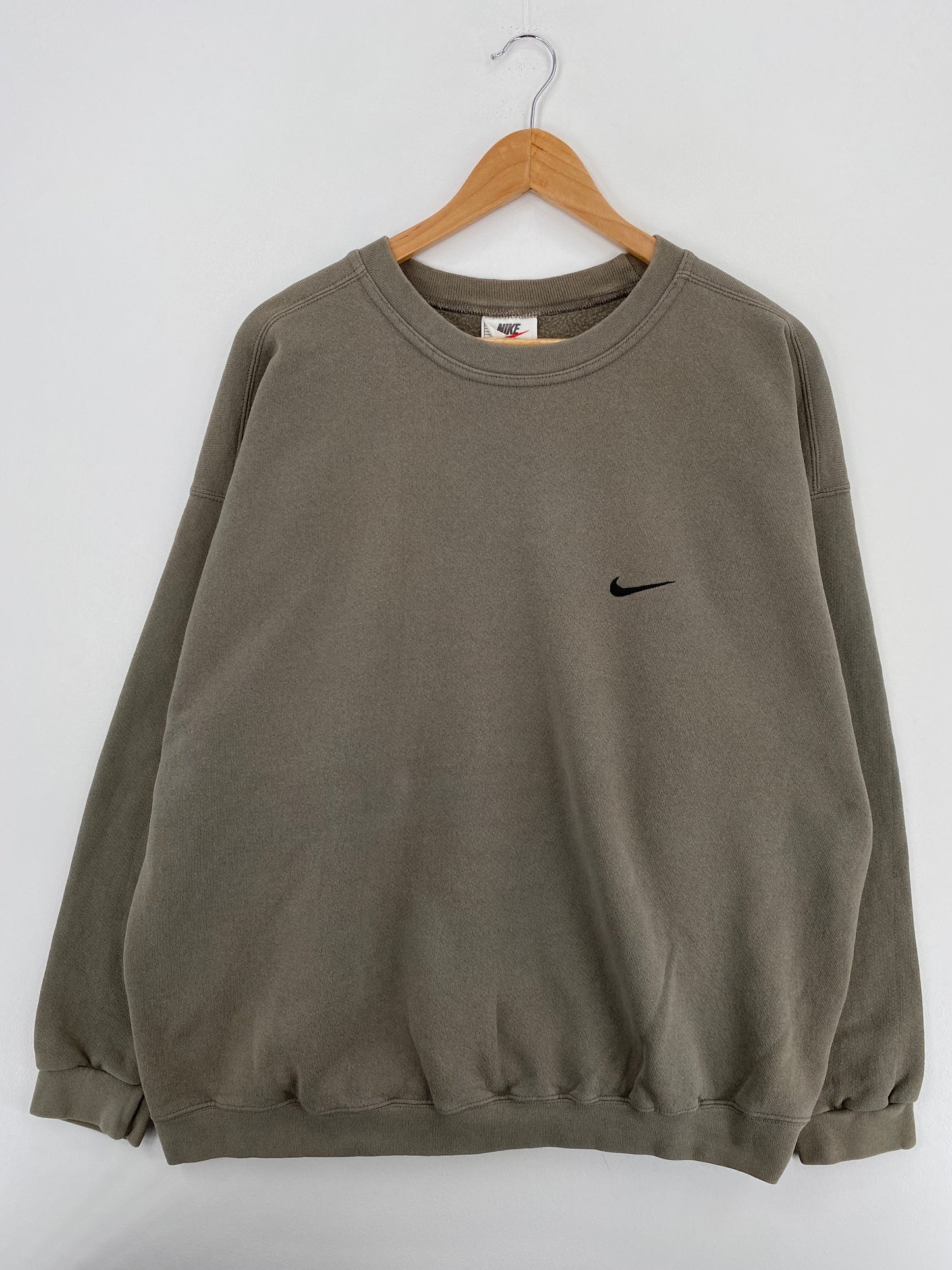 90's NIKE MINI SWOOSH Made in USA Size XL Vintage Sweat-Shirts / A5749