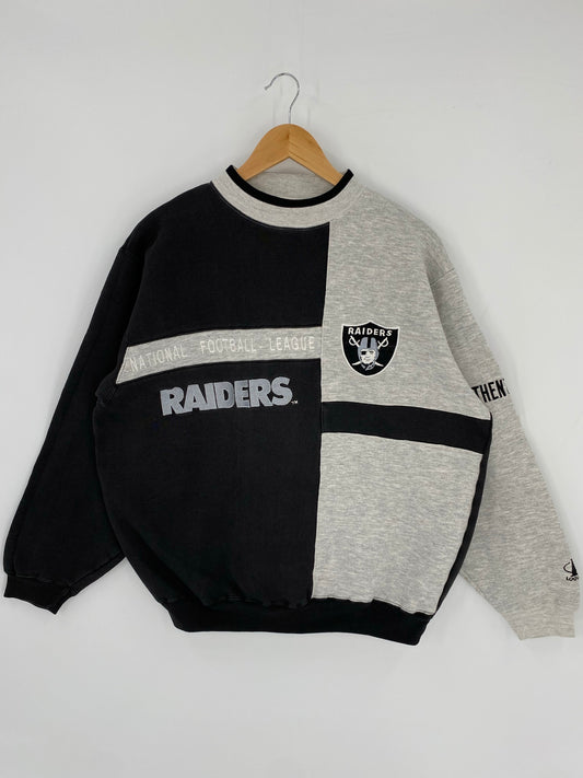 90’s  RAIDERS Size L NFL Sweat-Shirt  / K4987