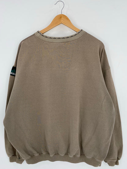 90's ADIDAS EQUIPMENT Size XL Vintage Sweat - Shirts / K5123