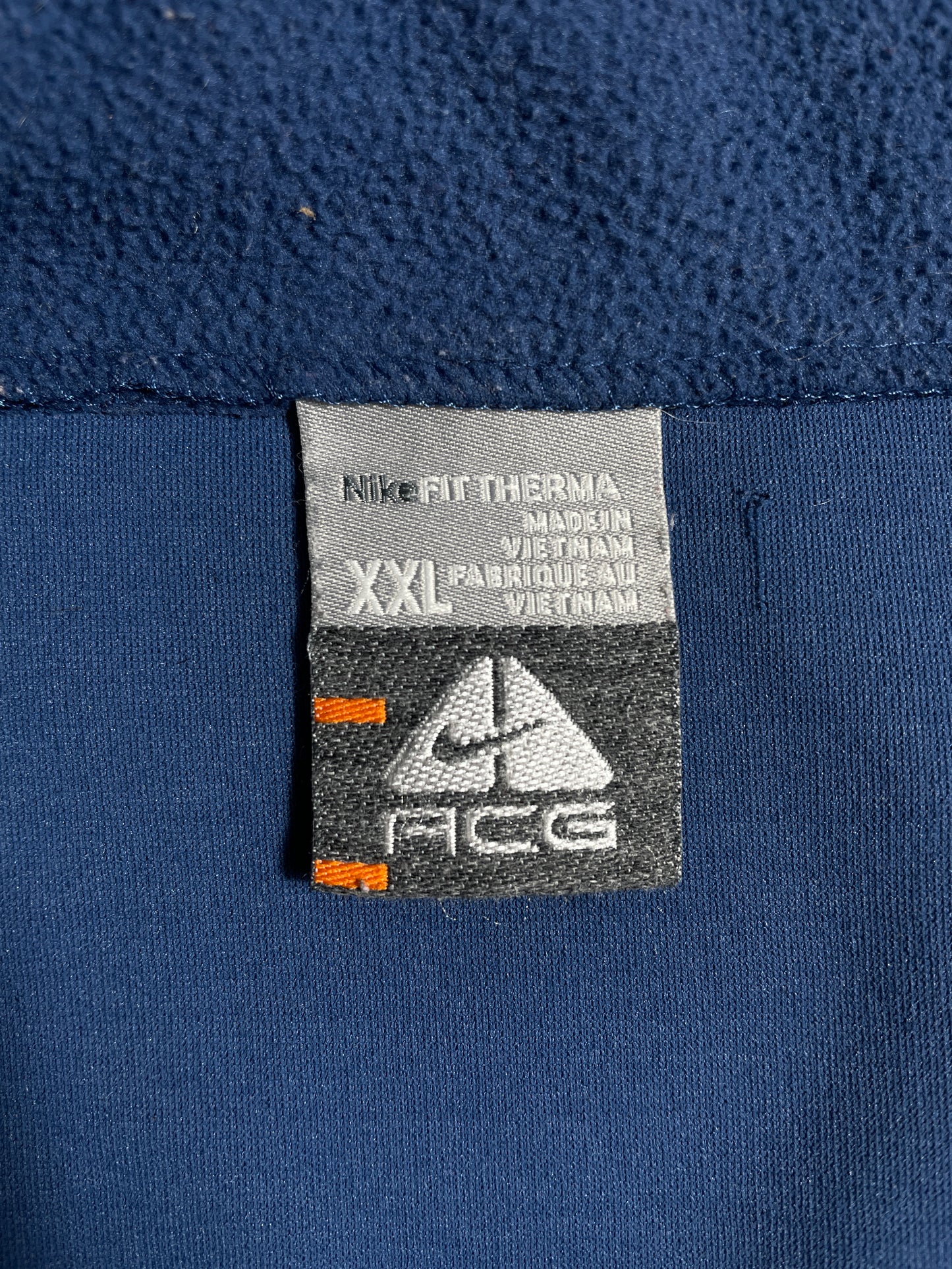 Vintage NIKE ACG Size XXL Vintage Half-zip Fleece / E2351S