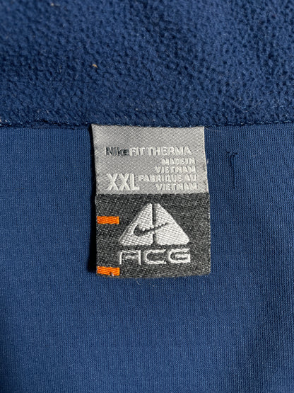 Vintage NIKE ACG Size XXL Vintage Half-zip Fleece / E2351S