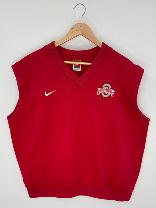 90’s NIKE OHIO STATE Size XL Vintage College Vest / K9942