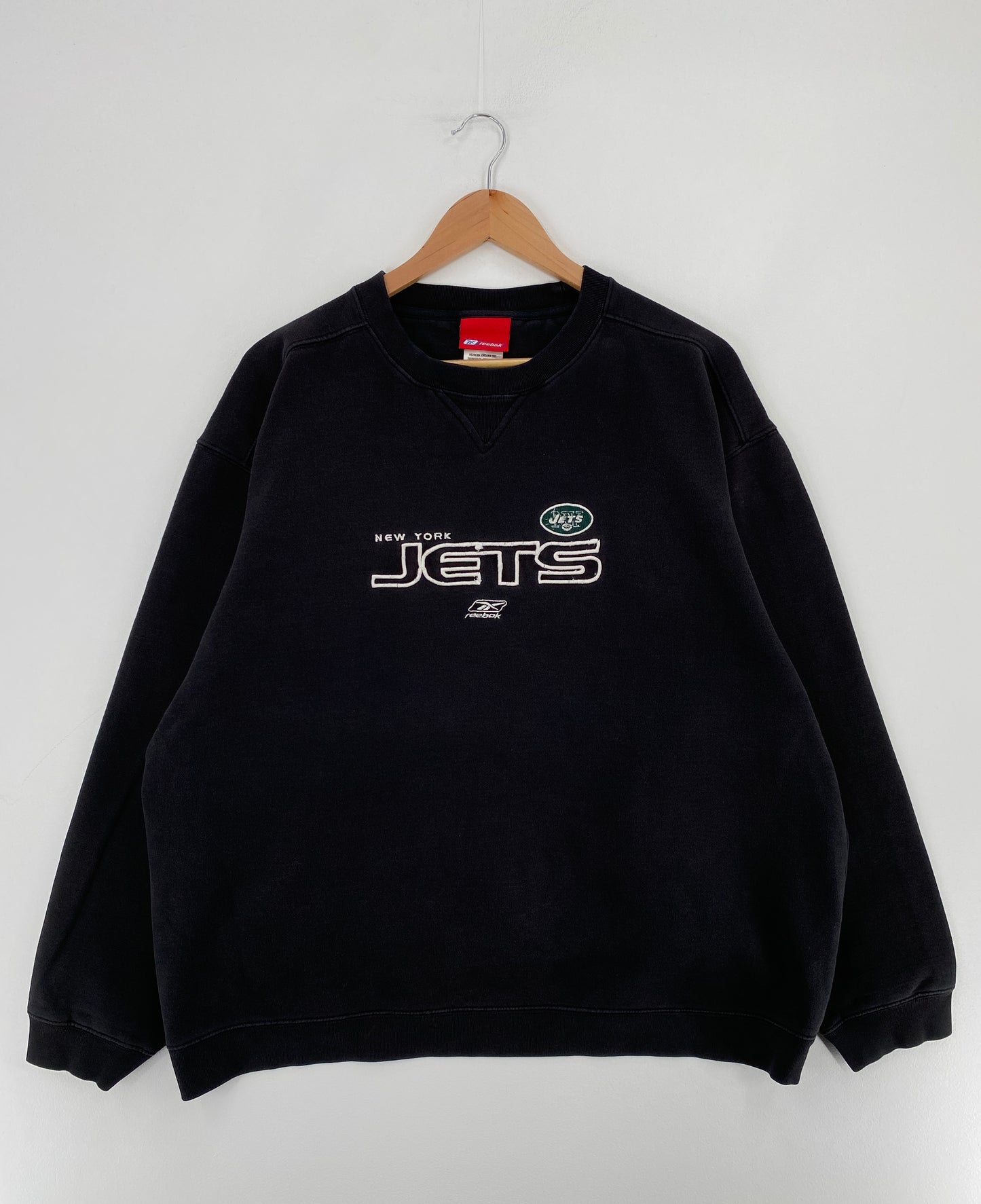 Vintage NEW YORK JETS Size XL NFL Sweat-Shirt / E3371S